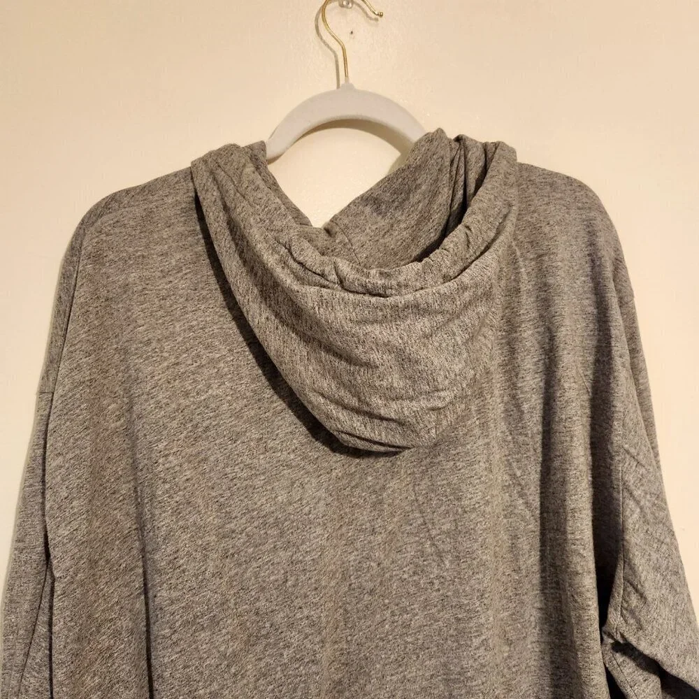 Polo Ralph Lauren | Men's Heather Gray Jersey Pullover Hooded Tee (Size 3XB)